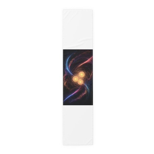 Quantum Pulse - Table Runner (Cotton, Poly)