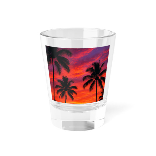 Electric Sunset Vibes - Shot Glass, 1.5oz
