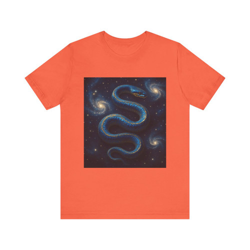 Celestial Serpent Dance - Unisex Jersey Short Sleeve Tee
