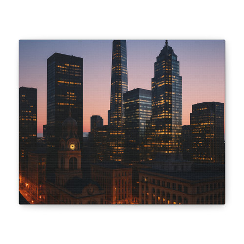 City Symphony - Matte Canvas, Stretched, 1.25"