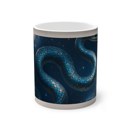 Celestial Serpent Dance - Color-Changing Mug, 11oz