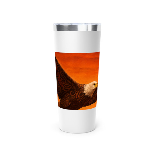 Sacred Eagle Flight - Copper Vacuum Insulated Tumbler, 22oz