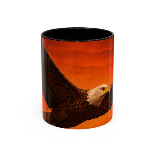 Sacred Eagle Flight - Colorful Mugs (11oz, 15oz)