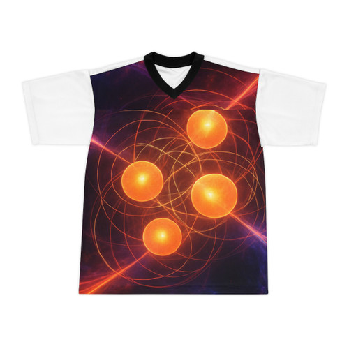 Quantum Pulse - Unisex Football Jersey (AOP)