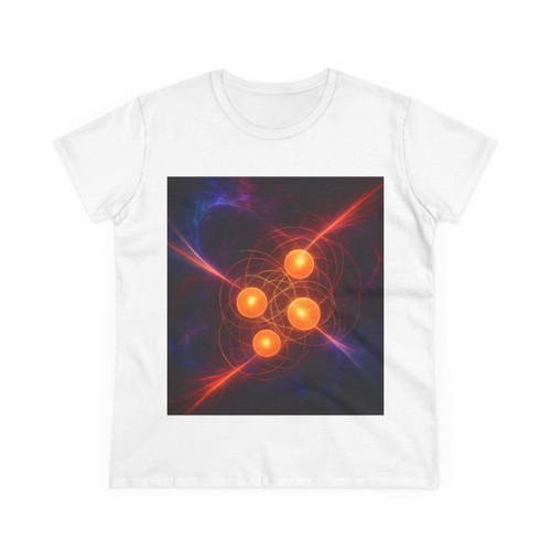 Quantum Pulse - Women's Midweight Cotton Tee