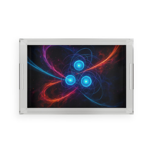 Quantum Pulse - Acrylic Serving Tray