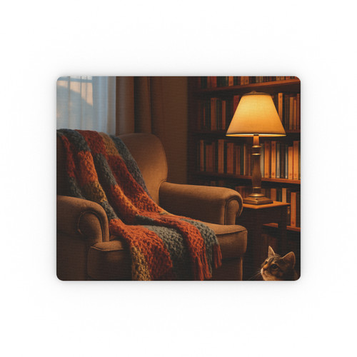 Whimsical Reading Retreat - Rectangular Mouse Pad