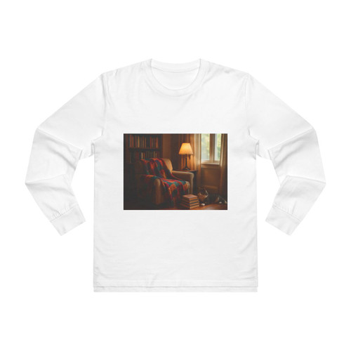 Whimsical Reading Retreat - Men’s Base Longsleeve Tee 