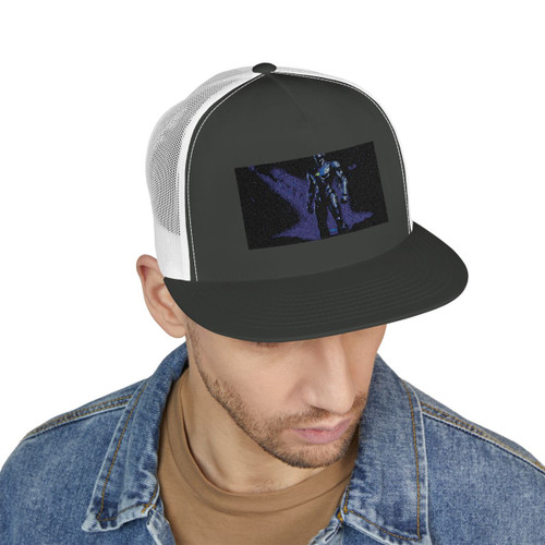 Galactic Guardian Bot - 5 Panel Trucker Cap (Embroidery)