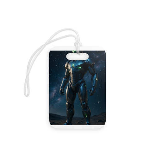 Galactic Guardian Bot - Luggage Tags