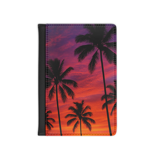Electric Sunset Vibes - Passport Cover
