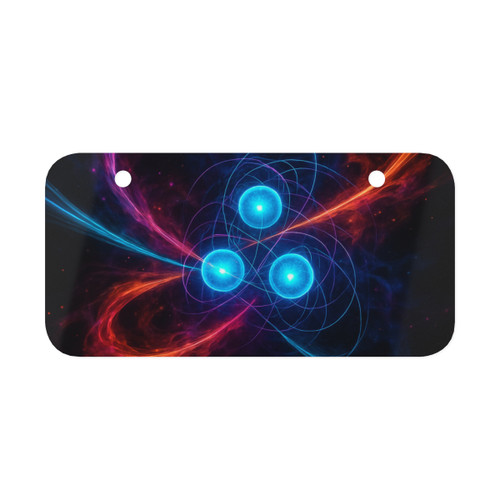 Quantum Pulse - Mini License Plate