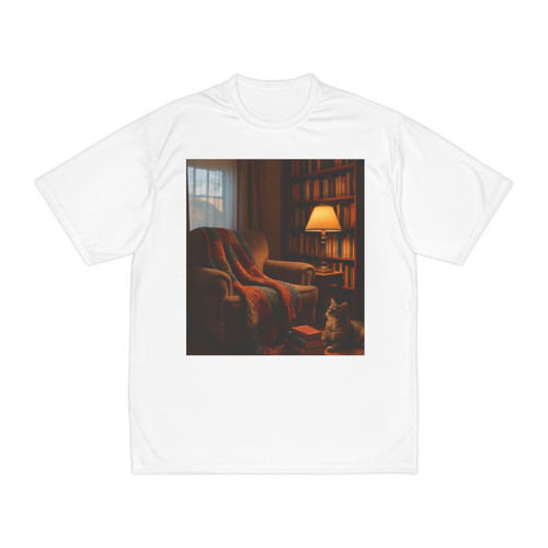 Whimsical Reading Retreat - Men's Performance T-Shirt