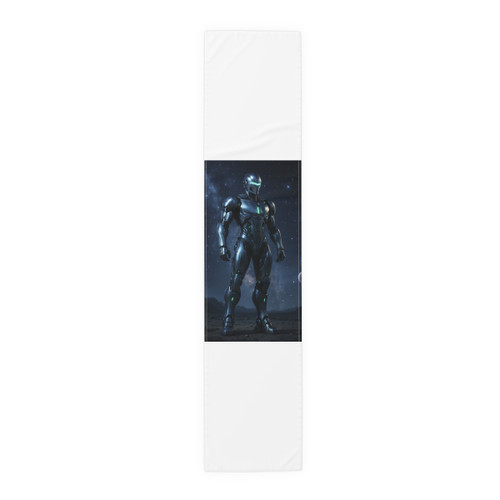 Galactic Guardian Bot - Table Runner (Cotton, Poly)
