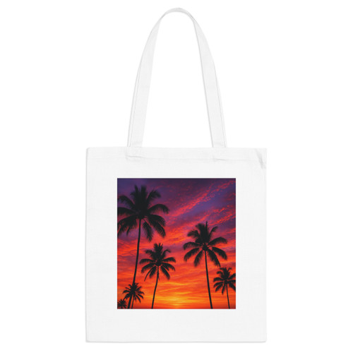 Electric Sunset Vibes - Tote Bag