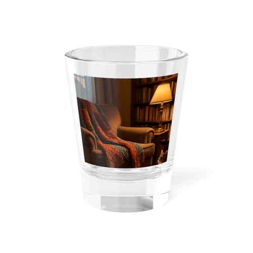 Whimsical Reading Retreat - Shot Glass, 1.5oz
