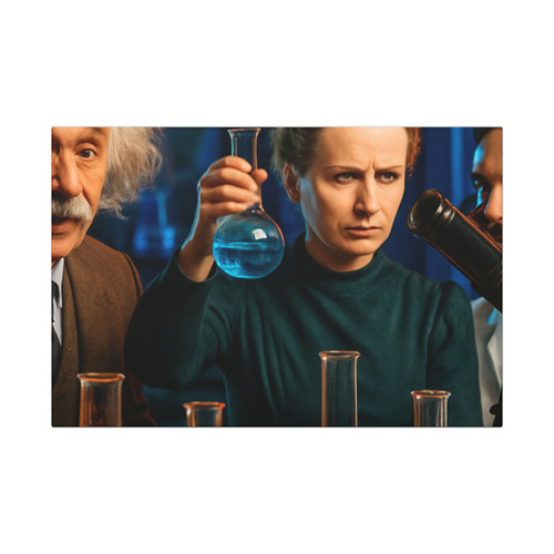 Curiosity in Motion - Canvas Art Wraps, 1.6"