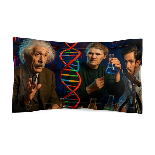 Curiosity in Motion - Microfiber Pillow Sham