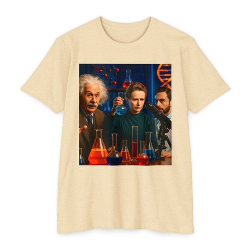 Curiosity in Motion - Unisex CVC Jersey T-shirt