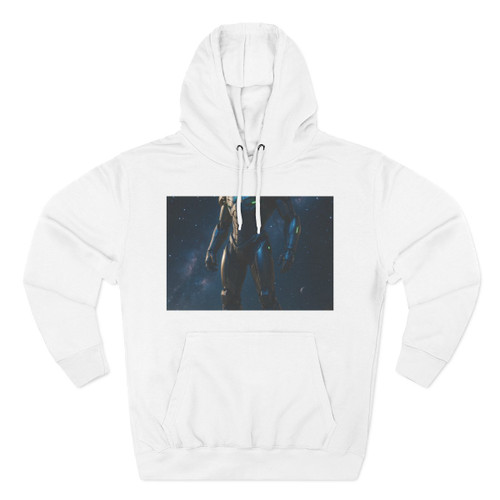 Galactic Guardian Bot - Three-Panel Fleece Hoodie