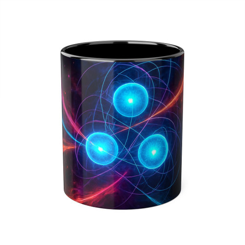 Quantum Pulse - Accent Mugs, 11oz