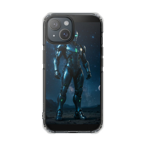 Galactic Guardian Bot - Magnetic Clear Impact Cases