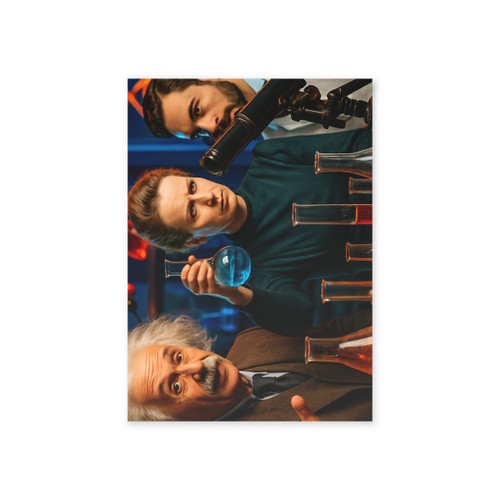 Curiosity in Motion - Holiday Cards (Two-sided print)