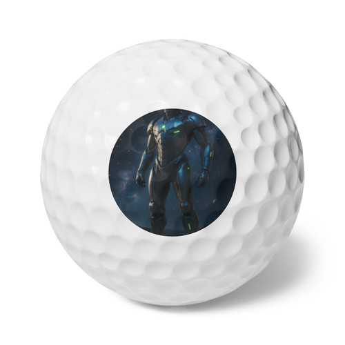 Galactic Guardian Bot - Golf Balls, 6pcs