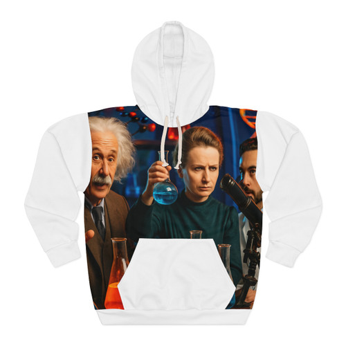 Curiosity in Motion - Unisex Pullover Hoodie (AOP)