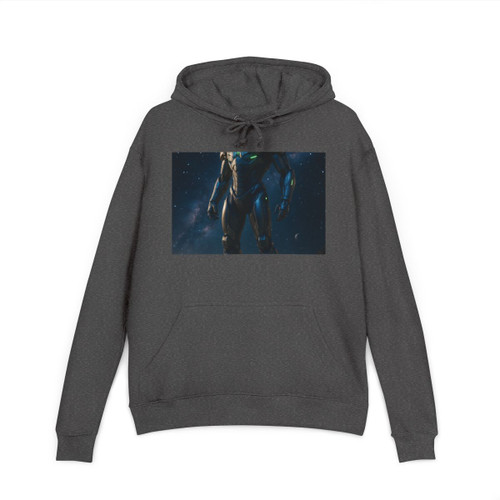 Galactic Guardian Bot - Unisex French Terry Hoodie