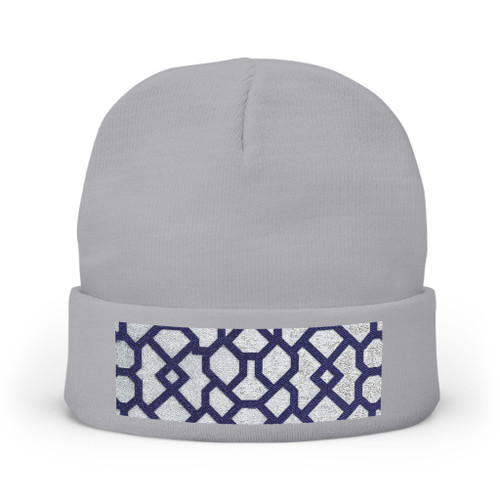 Dynamic Symmetry - Knit Beanie (Embroidery)