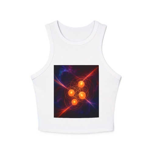 Quantum Pulse - Women's Micro Rib Racer Tank Top