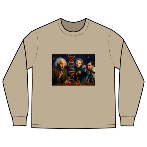 Curiosity in Motion - Men's Heavy Faded Long Sleeve Tee