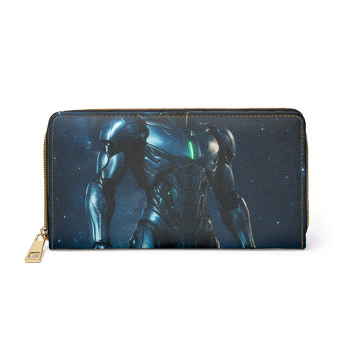 Galactic Guardian Bot - Zipper Wallet
