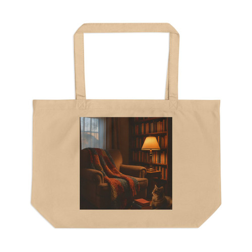 Whimsical Reading Retreat - Large Eco Tote