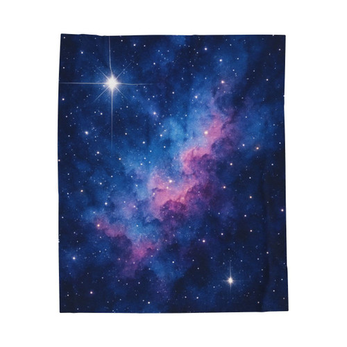 Ethereal Star Garden - Velveteen Plush Blanket