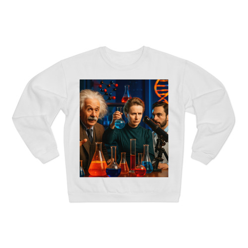 Curiosity in Motion - Unisex Crew Neck Sweatshirt (EU)