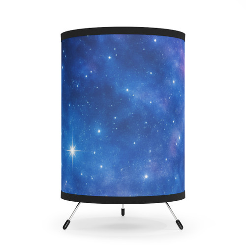 Ethereal Star Garden - Tripod Lamp with High-Res Printed Shade, US\CA plug