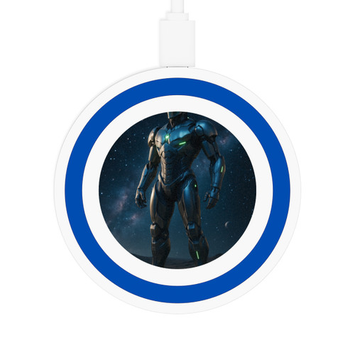 Galactic Guardian Bot - Quake Wireless Charging Pad