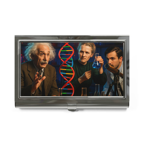 Curiosity in Motion - Business Card Holder