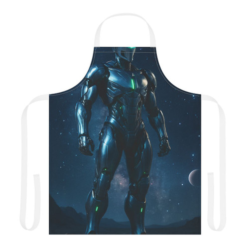 Galactic Guardian Bot - Apron, 5-Color Straps (AOP)
