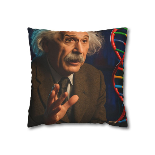 Curiosity in Motion - Spun Polyester Square Pillowcase