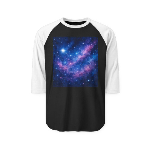 Ethereal Star Garden - Unisex Three-Quarter Sleeve Raglan Shirt