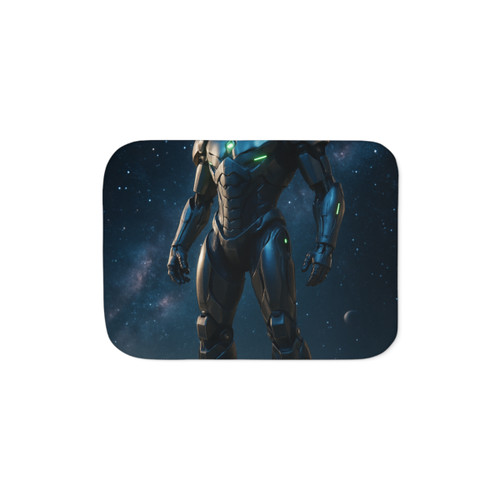 Galactic Guardian Bot - Sherpa Blanket, Two Colors