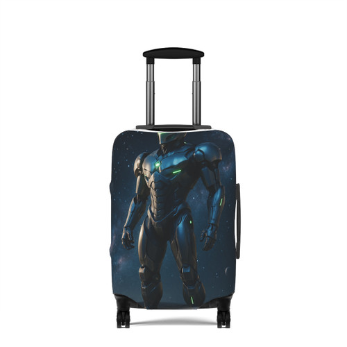 Galactic Guardian Bot - Luggage Cover
