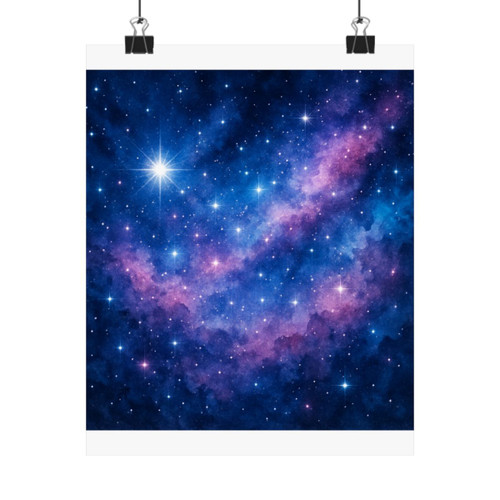 Ethereal Star Garden - Matte Vertical Posters