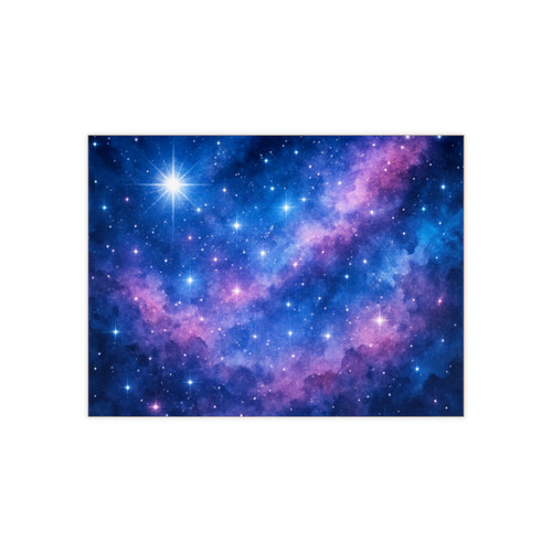Ethereal Star Garden - Ceramic Photo Tile