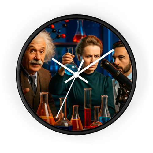 Curiosity in Motion - Wall Clock