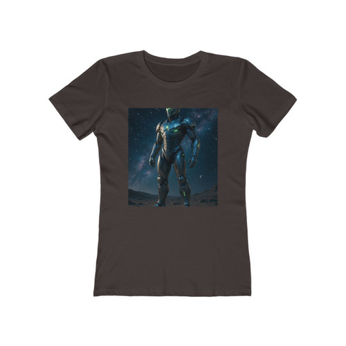 Galactic Guardian Bot - The Boyfriend Tee for Women
