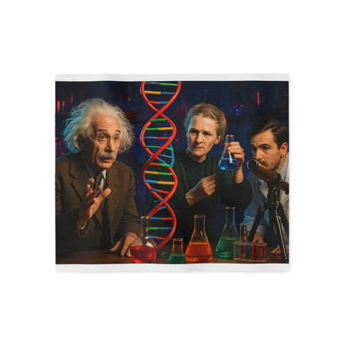 Curiosity in Motion - Sweatshirt Blanket